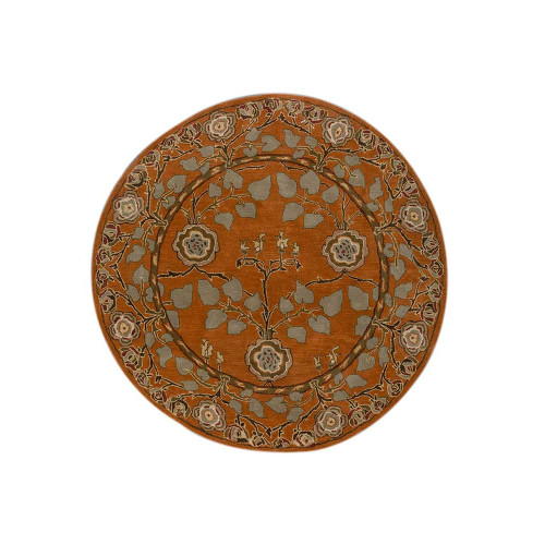 Mytho pumpkin Hand Tufted 120 cm Diameter Rugs