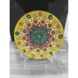 20 CM Handmade Hand Painted Traditional Persian Plate